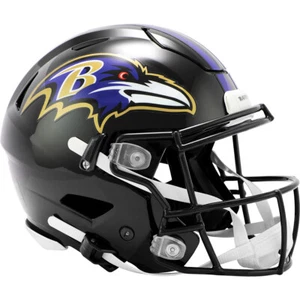 Casco de fútbol americano Baltimore Ravens Riddell SpeedFlex tamaño completo auténtico - Imagen 1 de 4