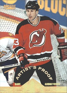 1996-97 (DEVILS) Pinnacle Artist's Proofs #177 Dave Andreychuk