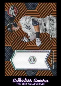 2023 Topps Chrome Authentics Orange #TCS-AJ Aaron Judge #d 08/25 - Picture 1 of 2