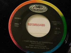 Christmas 45 Yorgesson I Yust Go Nuts at Christmas / Yingle Bells - Capitol - Imagen 1 de 2