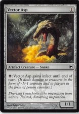 Vector Asp *PLAYSET* Magic MtG x4 Scars of Mirrodin SP