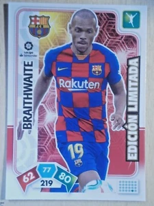 BRAITHWAITE ( FCB) (EDICION LIMITADA ) DANMARK  ADRENALYN XL 2020 . PANINI - Picture 1 of 2