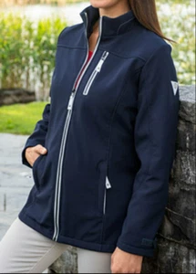 BS Softshell-Jacken Jacke Nordstern Blau/Weiß Marine Gr. S 36/38 Damen Reitjacke - Bild 1 von 24