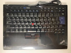 Lenovo ThinkPad TrackPoint keyboard SK-8855 Japanese Layout Wired Black USED JP - Picture 1 of 2
