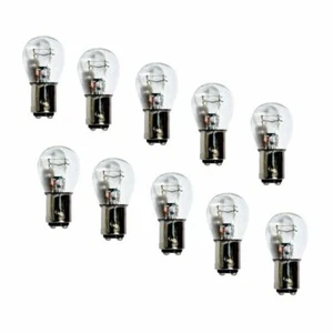 BAY15D 21/5W P21/5W Glühbirne Kugellampe Lechte Lampe Bremslicht Doppelfaden 10x - Bild 1 von 12
