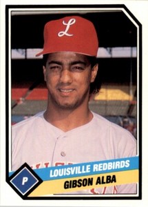 1989 CMC Louisville Red Birds Gibson Alba Louisville Redbirds #1