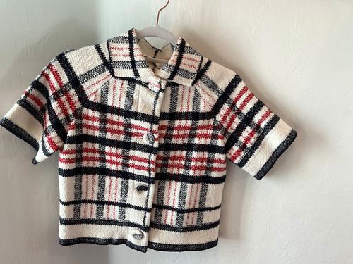 Dior The Jacket manica corta 224V13AM706 F 36 US 4 cotone lana