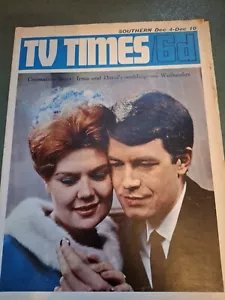 Vintage TV TIMES Magazine 4-10 DECEMBER 1966 Coronation Street Amos Burke - Picture 1 of 7