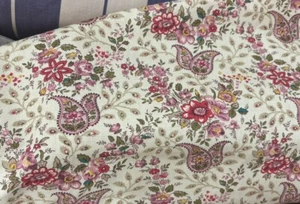 Covington Pasha Paisley Vintage Bohemian Floral Fabric in Antique 161 - Picture 1 of 6