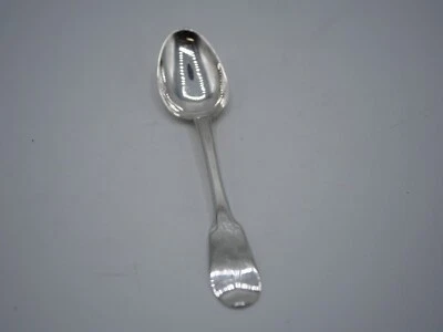 CUILLERE A CAFE EN ARGENT MASSIF ORIGINE FRANCE POINCON 1 ER COQ AURILLAC - Photo 1/4