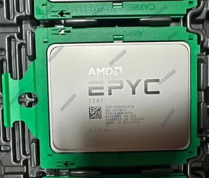 AMD EPYC 7282 16 cores 32 threads 2.8GHZ to 3.2GHZ 120w cpu Processor (unlocked) - Picture 1 of 1