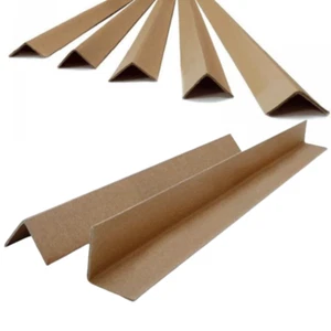 PALLET PROTECTORS ANY SIZE/QTY CARDBOARD EDGE GUARDS STRIPS CORNER PROTECTION - Picture 1 of 13