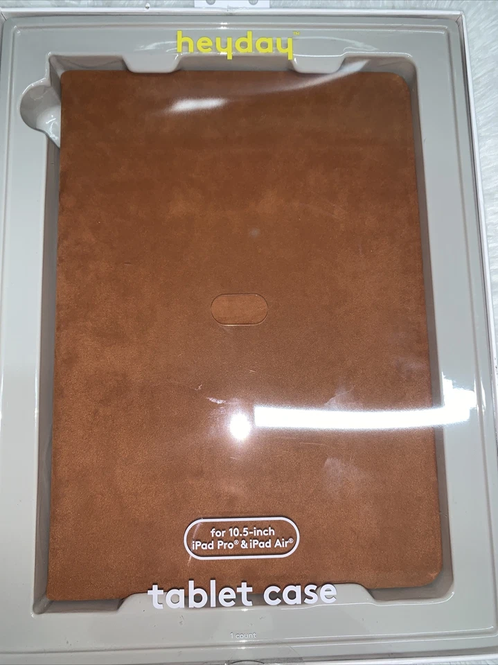 Heyday Faux Suede Case for Apple iPad 10.5” Pro / Air - Tan  - Image 1 of 2
