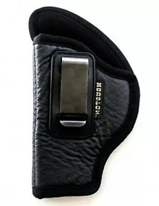 LEFT HANDED IWB Soft Leather Holster Houston- You'll Forget It's On! Choose Size - Picture 1 of 7