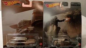 Hot Wheels Premium - Star Wars the Mandalorian 4/5 '64 GMC Panel 59 Chevy Delive - Picture 1 of 4