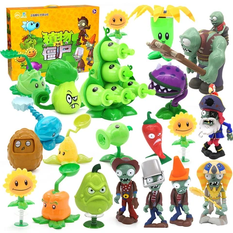 Plants Vs Zombies Pirates Zombie Peashooters Plastic Action Toys Figurines Gift Cover