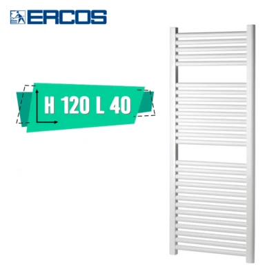 ERCOS - PONSI Scaldasalviette bagno bianco Opera Ercos cm 120x40 - interasse 35