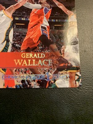 Cb++ 2007/08 SELLO Championship Court�� #��152 Gerald Wallace Charlotte Bobcat Foto 1 de 3