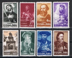 Índia 1946, set completo Af. 376 a 383 MNH** CV 51,00€ / $59.40 - Picture 1 of 1