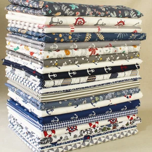 20pcs Quilting Cotton Fabric Bundle Squares Sewing Patchwork Floral Scraps Lot - Picture 1 of 6