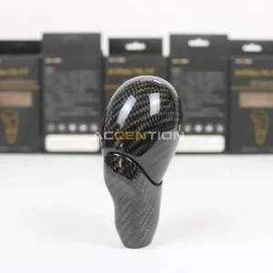 Carbon Fiber Automatic Gear Shift Knob For Nissan Fairlady Z Z34 370Z 2009-2023 - Picture 1 of 8