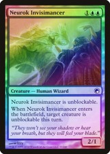 Neurok Invisimancer FOIL Scars of Mirrodin PLD Blue Common MTG CARD ABUGames