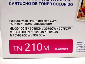 Genuine Brother TN-210M Magenta Toner Cartridge - Picture 1 of 2