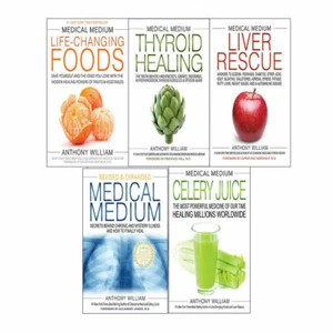 Medical Medium by Anthony William 5 HARDCOVER BOOK SET BRAND NEW EXPEDITED SHIP - Picture 1 of 1