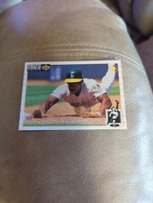 Rickey Henderson ~1994 Upper Deck Collector's Choice #510  ~  Oakland Athletics