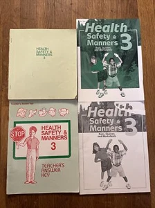abeka 3rd grade curriculum Health Safety and Manners Set Lot A Beka - Picture 1 of 5