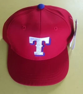 Cappello snapback vintage Texas Rangers berretto outdoor giovanile nuovo con etichette  - Foto 1 di 6