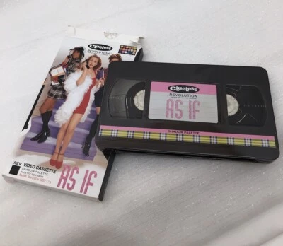 Clueless Eye Shadow Video Cassette Shadow Palette As If Revolution DAMAGED BOX - Image 1 of 4