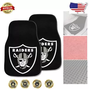 Leichte Las Vegas Raiders Teppichmatten - leicht zu reinigen, 17"x27" Universal Set - Bild 1 von 7