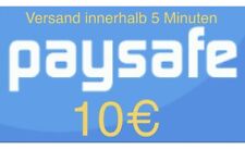 PaySafeCard 10€ Guthaben - Versand innerhalb 5 Min - Beschreibung Beachten