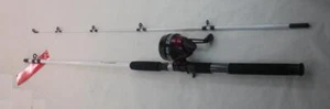 Zebco 2137603 1645C662MH 606 Reel 6ft 6" 2pc MH Spincast Rod and Reel Combo - Picture 1 of 5