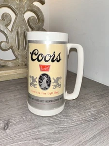 Vintage COORS ORIGINAL BANKETT BIER Thermo - Servieren Thermo Kunststoff Tasse Becher 6,5" - Bild 1 von 4