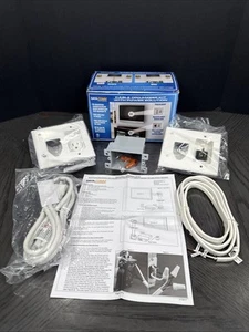 DataComm - Cable Organizer Remodeling Kit with Power Outlet 503323WHKIT - Picture 1 of 8