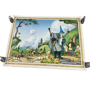 AN UNEXPECTED PARTY THE HOBBIT #1 DAVID WENZEL RARE POSTER - Picture 1 of 7