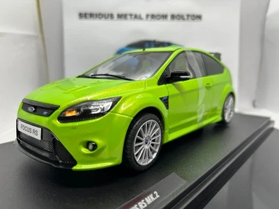 SOLIDO 1813101 2009 FORD FOCUS RS MK2 GREEN 1:18 SCALE - Image 1 of 4