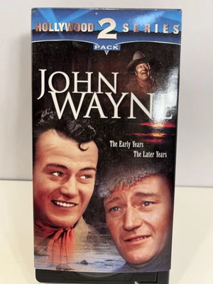 Hollywood Series 2 Pack: John Wayne, VHS, The Early Years + The Later Years Foto 1 de 4