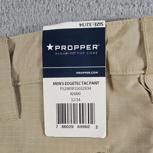 NEU Propper Edge Tec Tactical Cargo Utility Hose Herren 32 x 34 khaki leicht - Bild 1 von 12