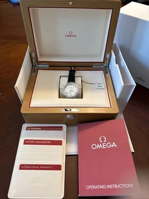 BRAND NEW OMEGA De Ville Prestige Co-Axial Master Chronometer ORIGINAL OWNER - Image 1 of 4