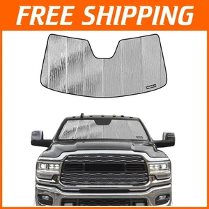 Parasol plegable acordeón con bloqueo UV para Ram 2500/3500/4500/5500 (2019-2025) - Imagen 1 de 8