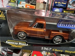 ERTL AMERICAN MUSCLE ELITE 1967 CHEVY STEPSIDE SCALE 1:18 DIECAST 1 OF 1600 Rare - Picture 1 of 9