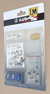 Kit de miniaturas LM Le Mans escala 1/87 187031 - Dodge Viper GTS cupé - azul Foto 1 de 4