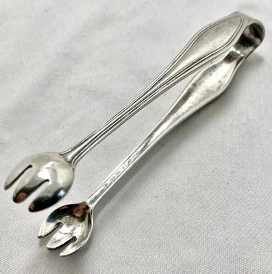 Antique Towle Sterling Silver Sugar Tongs Mary Chilton 1912 .925 - Image 1 of 4