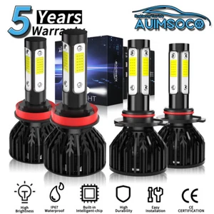 For Chevrolet Trax 2015-2020 LED Headlight Kit Bulbs High Low Beam Super Bright - Picture 1 of 13
