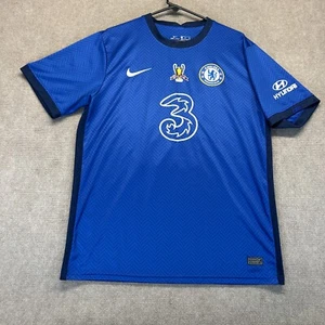 Chelsea Hallen Fußball Champions League #3 Trikot Herren L/XL blau Home Nike 12 - Bild 1 von 15