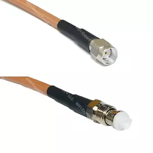 RG400 RP-SMA MALE to FME FEMALE RF Cable FAST-SHIP LOT - Picture 1 of 1
