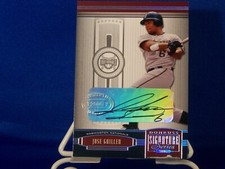 JOSE GUILLEN 2004 DONRUSS SIGNATURE SERIES AUTO NATIONALS 